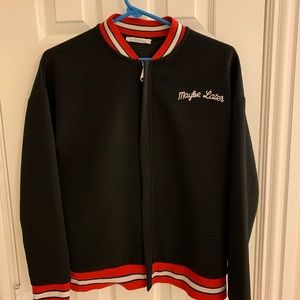 ZARA Trafaluc Maybe Later Bomber Jacket